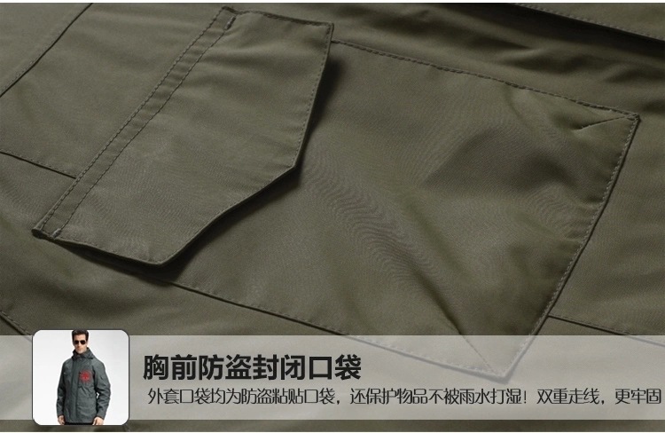 胸前防盜封閉口袋 胸前防盜封閉口袋