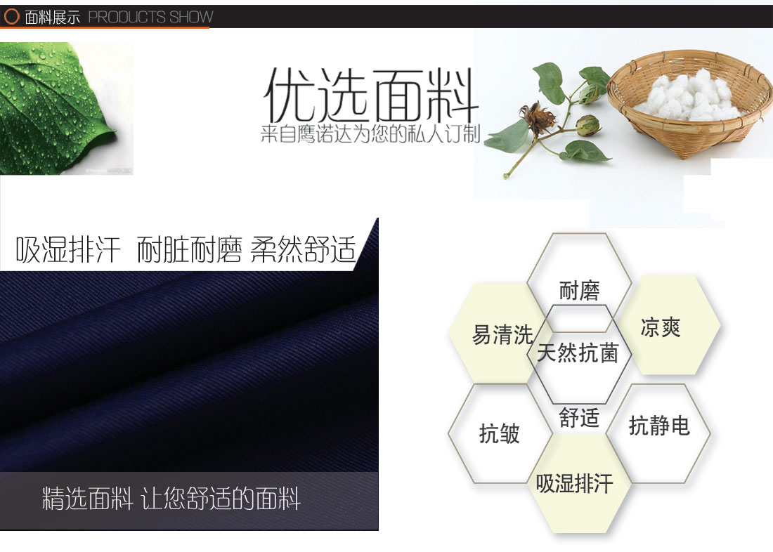 揚州工作服男款正面背面,女款正面背面圖